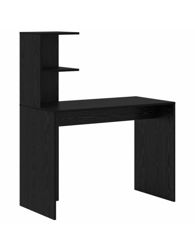 Scrivania Rovere Nero 102 x 50 x 124 cm Legno multistrato