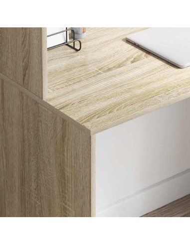 Scrivania rovere sonoma 102 x 50 x 124 cm Legno multistrato