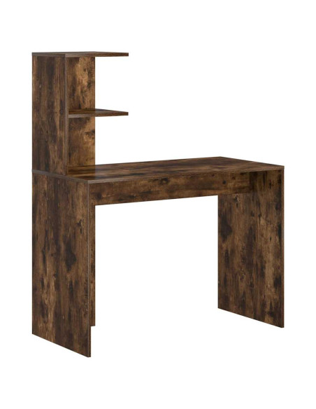 Scrivania Rovere fumé 102 x 50 x 124 cm Legno multistrato