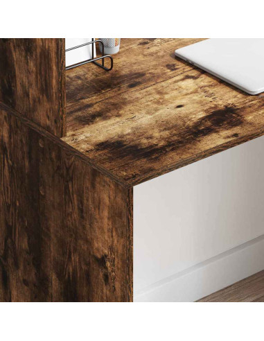 Scrivania Rovere fumé 102 x 50 x 124 cm Legno multistrato