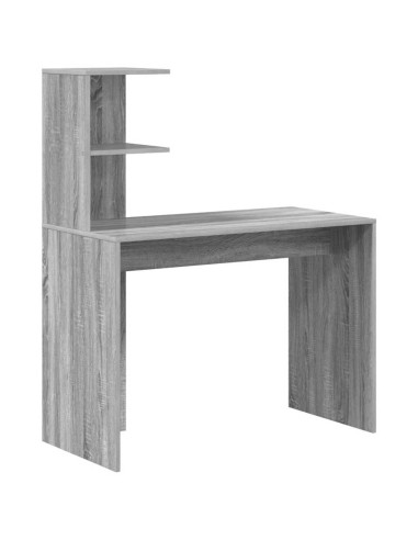 Scrivania Grigio Sonoma 102 x 50 x 124 cm Legno multistrato