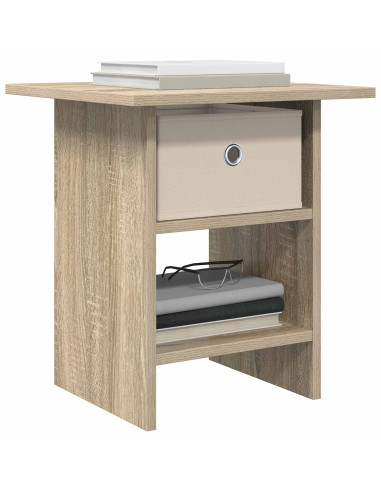 Comodino 2 pcs Rovere Sonoma 41 x 40 x 45 cm Legno multistrato