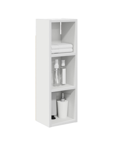 Armadio da bagno a muro Bianco 20 x 16 x 62,5 cm