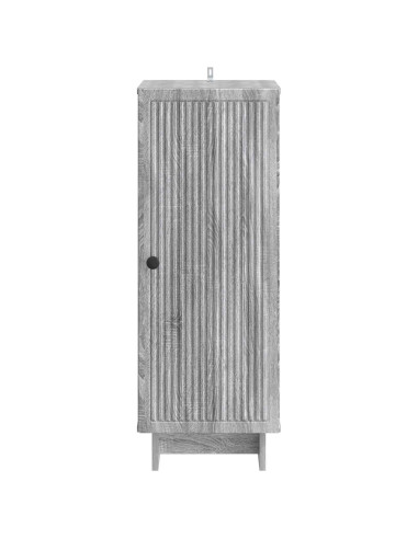 Armadietto Sonoma grigia 33 x 34,5 x 90 cm Legno ingegnerizzato