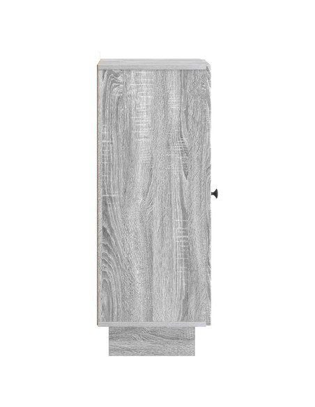 Armadietto Sonoma grigia 33 x 34,5 x 90 cm Legno ingegnerizzato