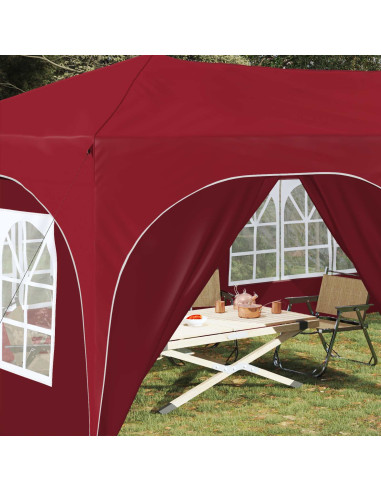 Tenda per feste a pop-up Borgogna 575 x 288 x 245 cm