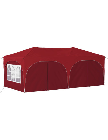 Tenda per feste a pop-up Borgogna 575 x 288 x 245 cm