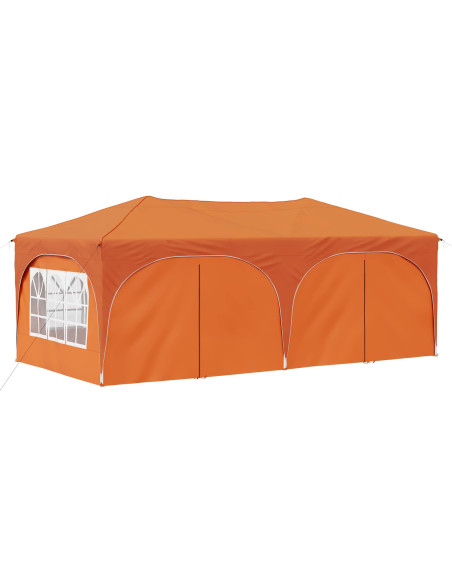 Tenda per feste a pop-up Arancione 575 x 288 x 245 cm