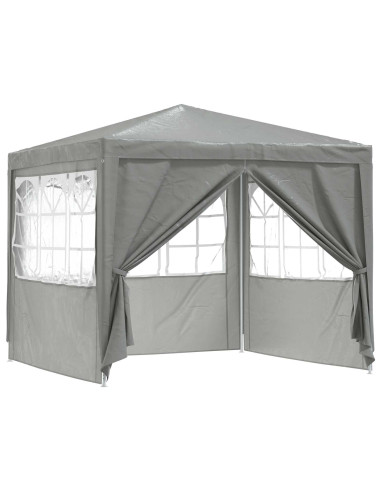 Tenda Party Grigio chiaro 250 x 250 x 240 cm PE e Acciaio