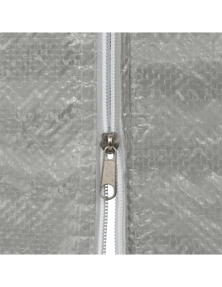 Parete per tenda da festa 2 pcs Grigio chiaro 400 x 195 cm