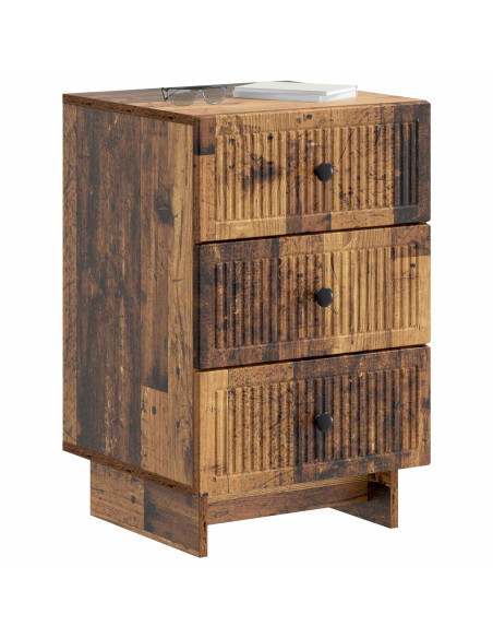 Armadio da Notte con cassetto Legno antico 43 x 41 x 66,5 cm