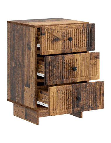 Armadio da Notte con cassetto Legno antico 43 x 41 x 66,5 cm