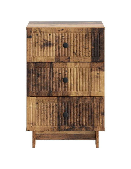 Armadio da Notte con cassetto Legno antico 43 x 41 x 66,5 cm