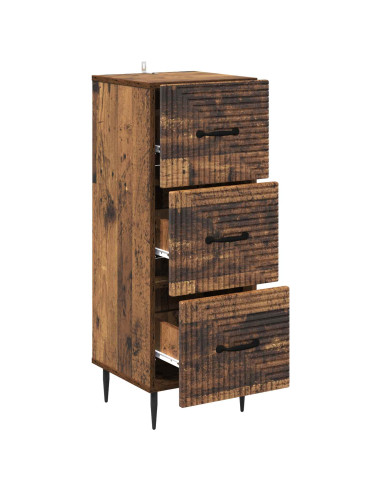 Mobile con Cassetti Legno antico 33 x 34,5 x 89,5 cm