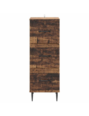 Mobile con Cassetti Legno antico 33 x 34,5 x 89,5 cm