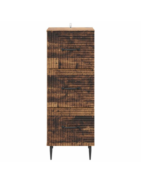 Mobile con Cassetti Legno antico 33 x 34,5 x 89,5 cm
