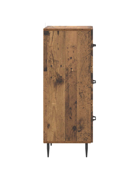 Mobile con Cassetti Legno antico 33 x 34,5 x 89,5 cm