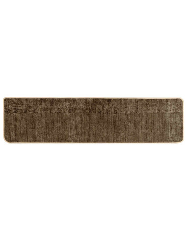 Runner Tappeto MARSA Verde Foresta 400 x 50 cm Poliestere e PVC