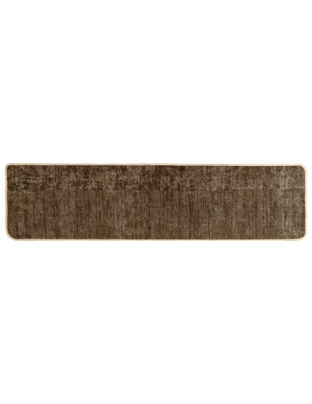 Runner Tappeto MARSA Verde Foresta 400 x 50 cm Poliestere e PVC