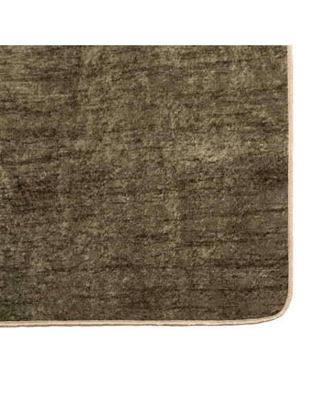 Runner Tappeto MARSA Verde Foresta 400 x 50 cm Poliestere e PVC