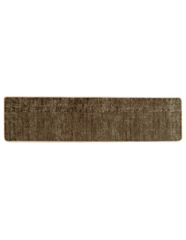 Runner Tappeto MARSA Verde Foresta 450 x 50 cm Poliestere e PVC