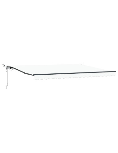 Tessuto per Tenda con Bianco 450 × 350 cm Poliestere