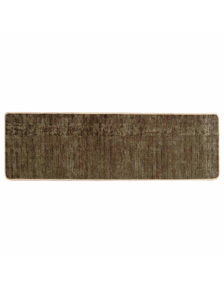 Runner Tappeto MARSA Verde Foresta 150 x 50 cm Poliestere e PVC