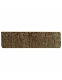 Runner Tappeto MARSA Verde Foresta 200 x 50 cm Poliestere e PVC 2