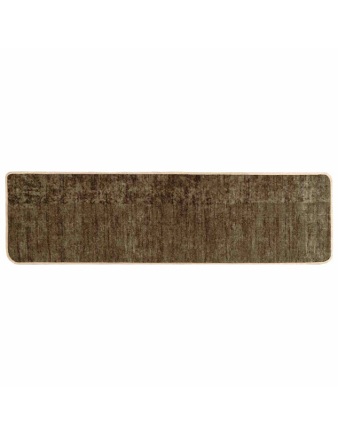 Runner Tappeto MARSA Verde Foresta 200 x 50 cm Poliestere e PVC