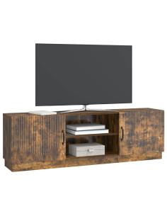 Mobile TV Rovere Fumo 150 x 31 x 47 cm Legno ingegnerizzato 2