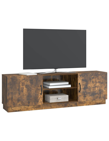 Mobile TV Rovere Fumo 150 x 31 x 47 cm Legno ingegnerizzato