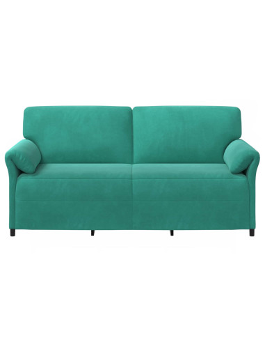 Divano 3-Persone Turchese 198 x 83 x 95 cm Velluto