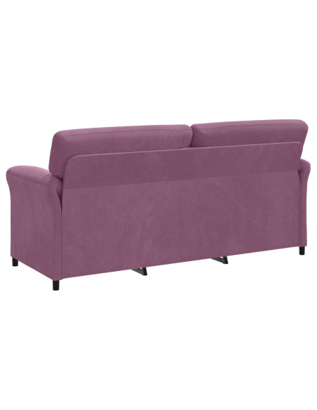 Divano 3-Persone Viola 198 x 83 x 95 cm Velluto