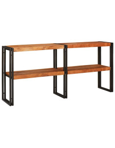 Tavolo consolle Marrone Legno di Acacia Massello