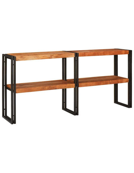 Tavolo consolle Marrone Legno di Acacia Massello