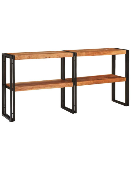 Tavolo consolle Marrone Legno di Acacia Massello