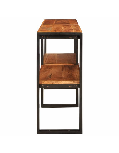 Tavolo consolle Marrone Legno di Acacia Massello