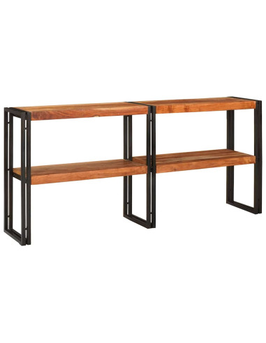 Tavolo consolle Marrone Legno di Acacia Massello