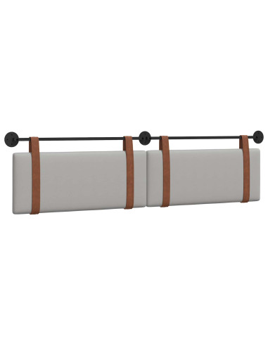 Testata appesa Grigio Nuvola 210 x 55 x 5 cm PU Antico