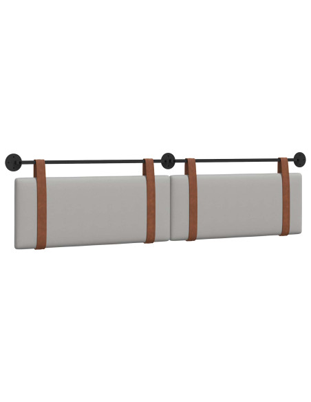Testata appesa Grigio Nuvola 210 x 55 x 5 cm PU Antico