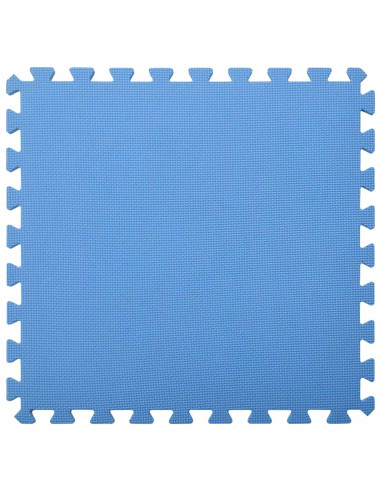 Tappetino per piscina 6 pcs Blu 2,16 ㎡ Schiuma EVA