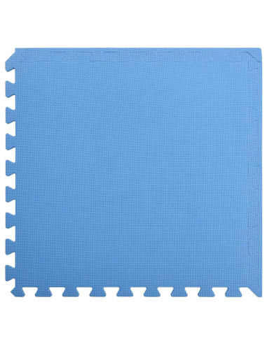 Tappetino per piscina 6 pcs Blu 2,16 ㎡ Schiuma EVA