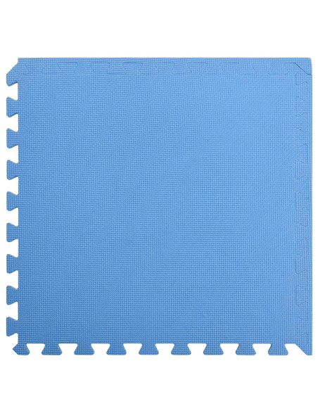 Tappetino per piscina 6 pcs Blu 2,16 ㎡ Schiuma EVA