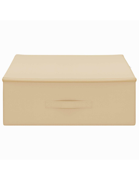 Scatola di Stoccaggio 6 pcs Crema 100 x 50 x 18 cm