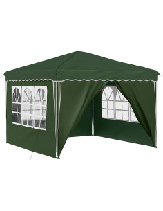 Tenda per feste a pop-up Verde 288 x 288 x 245 cm 2