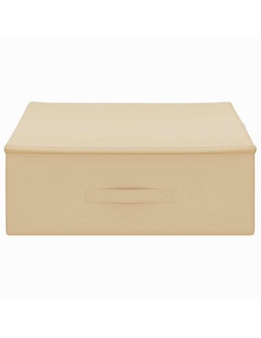 Scatola di Stoccaggio 24 pcs Crema 100 x 50 x 18 cm