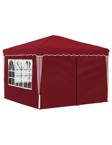 Tenda per feste a pop-up Borgogna 288 x 288 x 245 cm