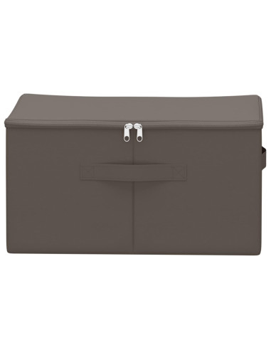 Scatola di Stoccaggio 6 pcs Grigio 50 x 30 x 25 cm