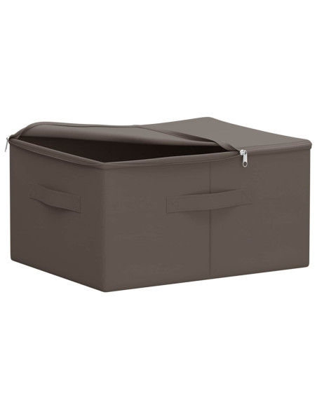 Scatola di Stoccaggio 24 pcs Grigio 50 x 30 x 25 cm