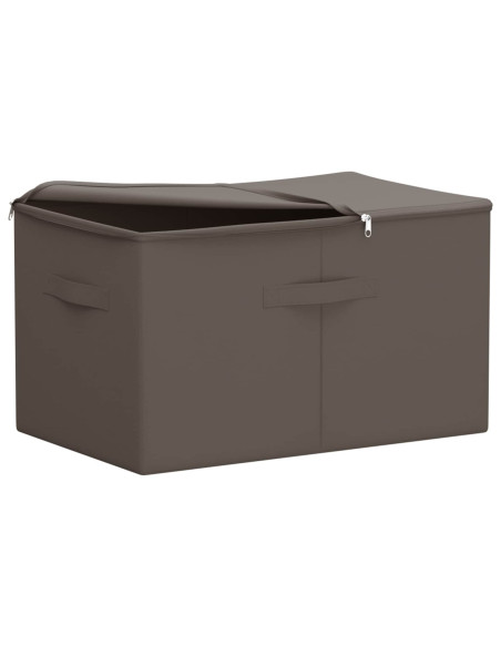 Scatola di Stoccaggio 6 pcs Antracite 55 x 35 x 32 cm